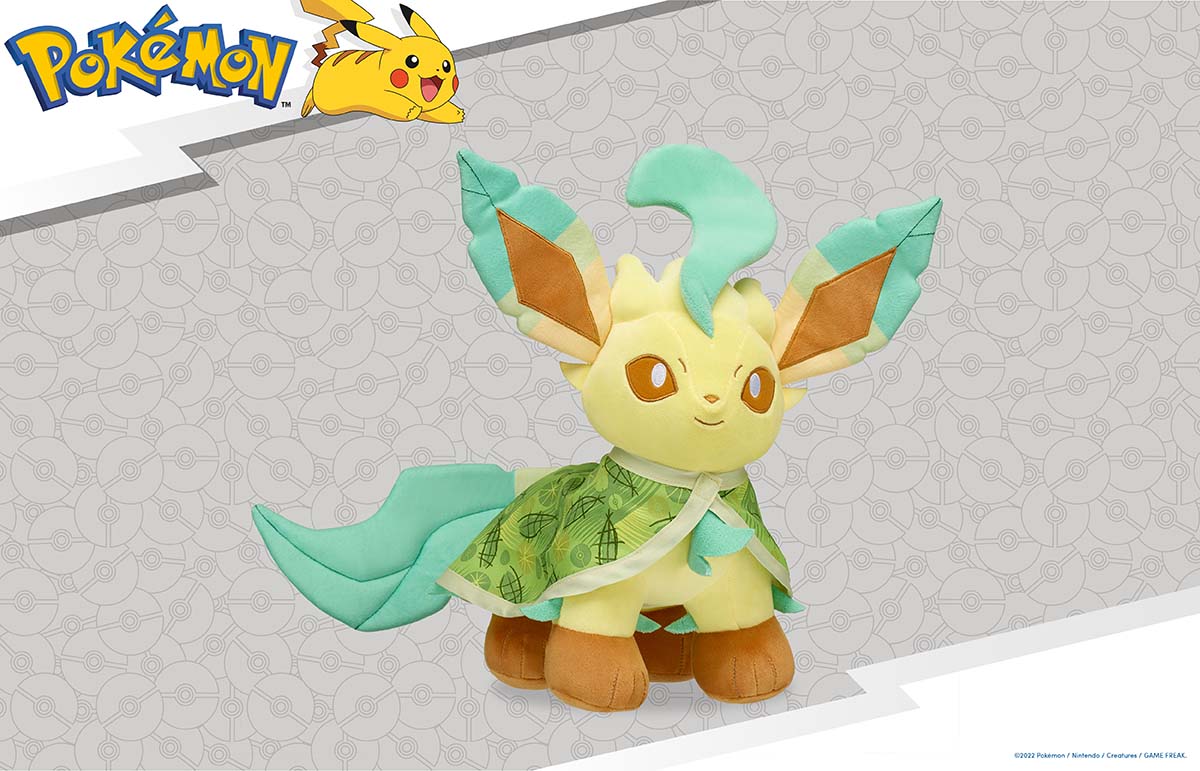 Build-A-Bear: NEW Leafeon Plush In Stores! 